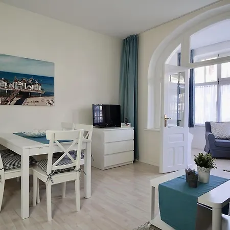 公寓 Ferienappartement-jasmund-05